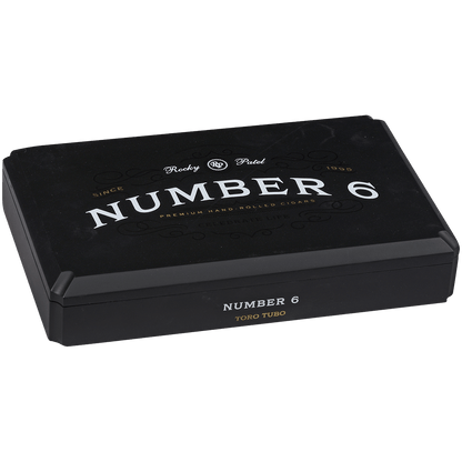 Rocky Patel Number 6 Toro Tubos 10 Ct. Box 6.50X52