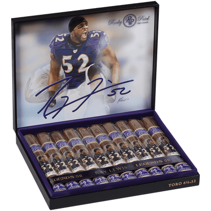 Rocky Patel Ray Lewis Legends 52 10 Ct. Box 6.50X52