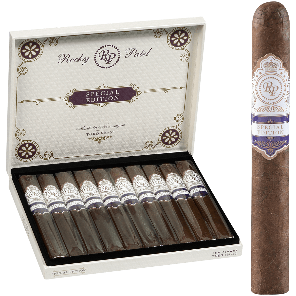 Rocky Patel Special Edition Toro 10 Ct. Box 6.50X52