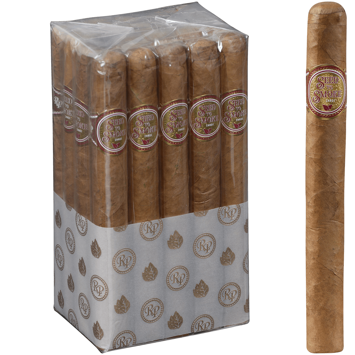 Rocky Patel Seed To Smoke Shade Churchill 20 Ct. Bundle 7.00X48