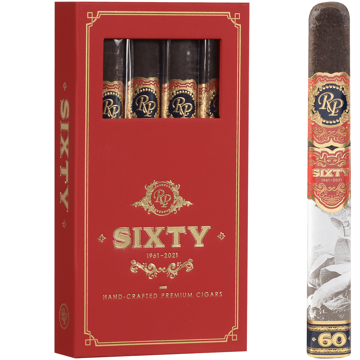 Rocky Patel Sixty Sampler Gift Pack Toro 4 Ct. 6.50X52
