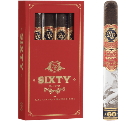 Rocky Patel Sixty Sampler Gift Pack Toro 4 Ct. 6.50X52