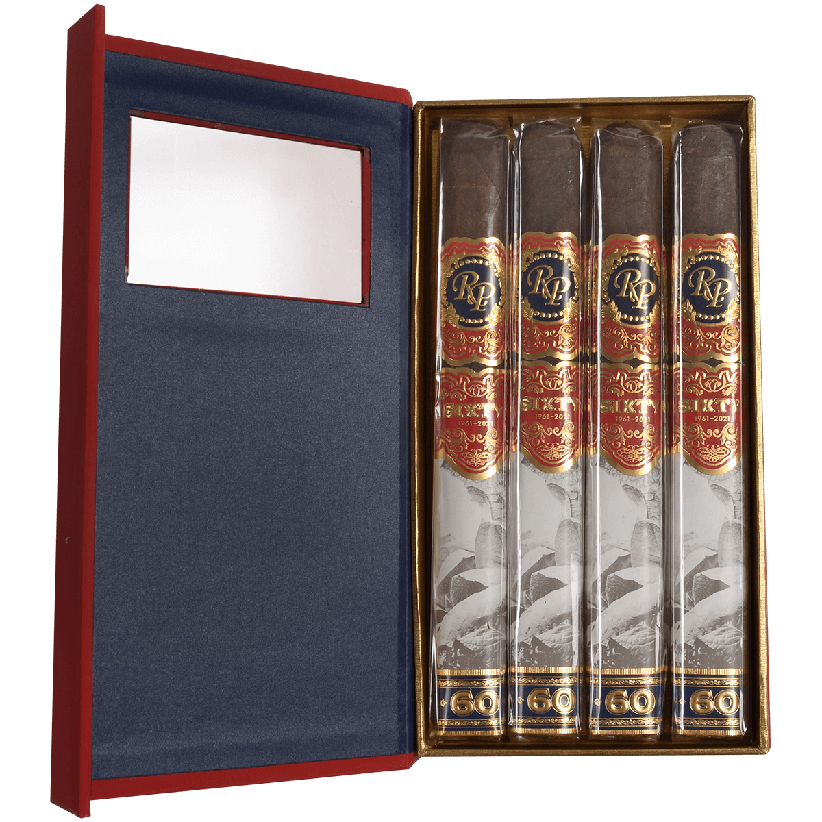Rocky Patel Sixty Sampler Gift Pack Toro 4 Ct. 6.50X52
