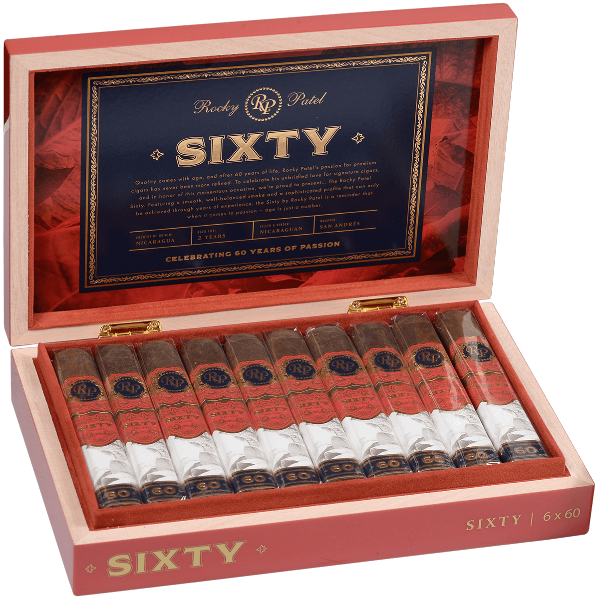 Rocky Patel Sixty 60 20 Ct. Box 6.00X60
