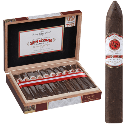 Rocky Patel Sun Grown Maduro Petite Belicoso 20 Ct. Box 5.5