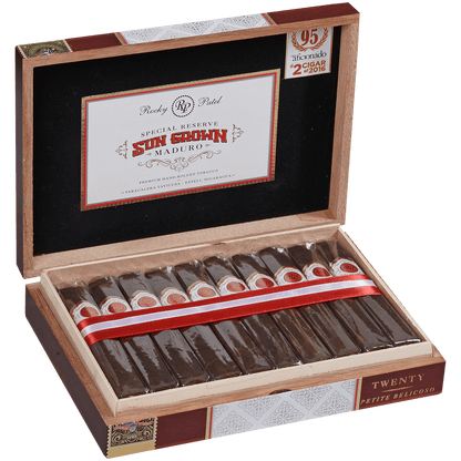 Rocky Patel Sun Grown Maduro Petite Belicoso 20 Ct. Box 5.5