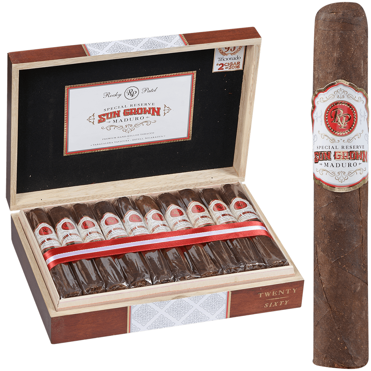 Rocky Patel Sun Grown Maduro Sixty 20 Ct. Box 6.00X60
