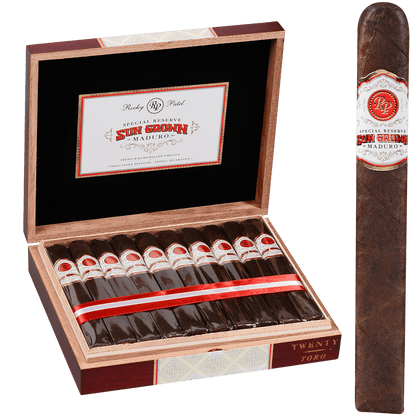 Rocky Patel Sun Grown Maduro Toro 20 Ct. Box 6.50X52