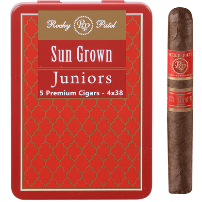 Rocky Patel Sun Grown Juniors 10/5 Packs 4.00X38