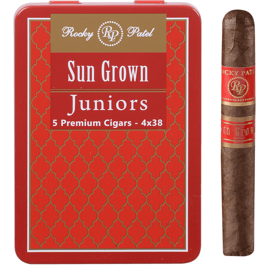 Rocky Patel Sun Grown Juniors 10/5 Packs 4.00X38