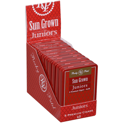 Rocky Patel Sun Grown Juniors 10/5 Packs 4.00X38