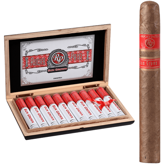 Rocky Patel Sun Grown Toro Tubos 10 Ct. Box 6.50X52