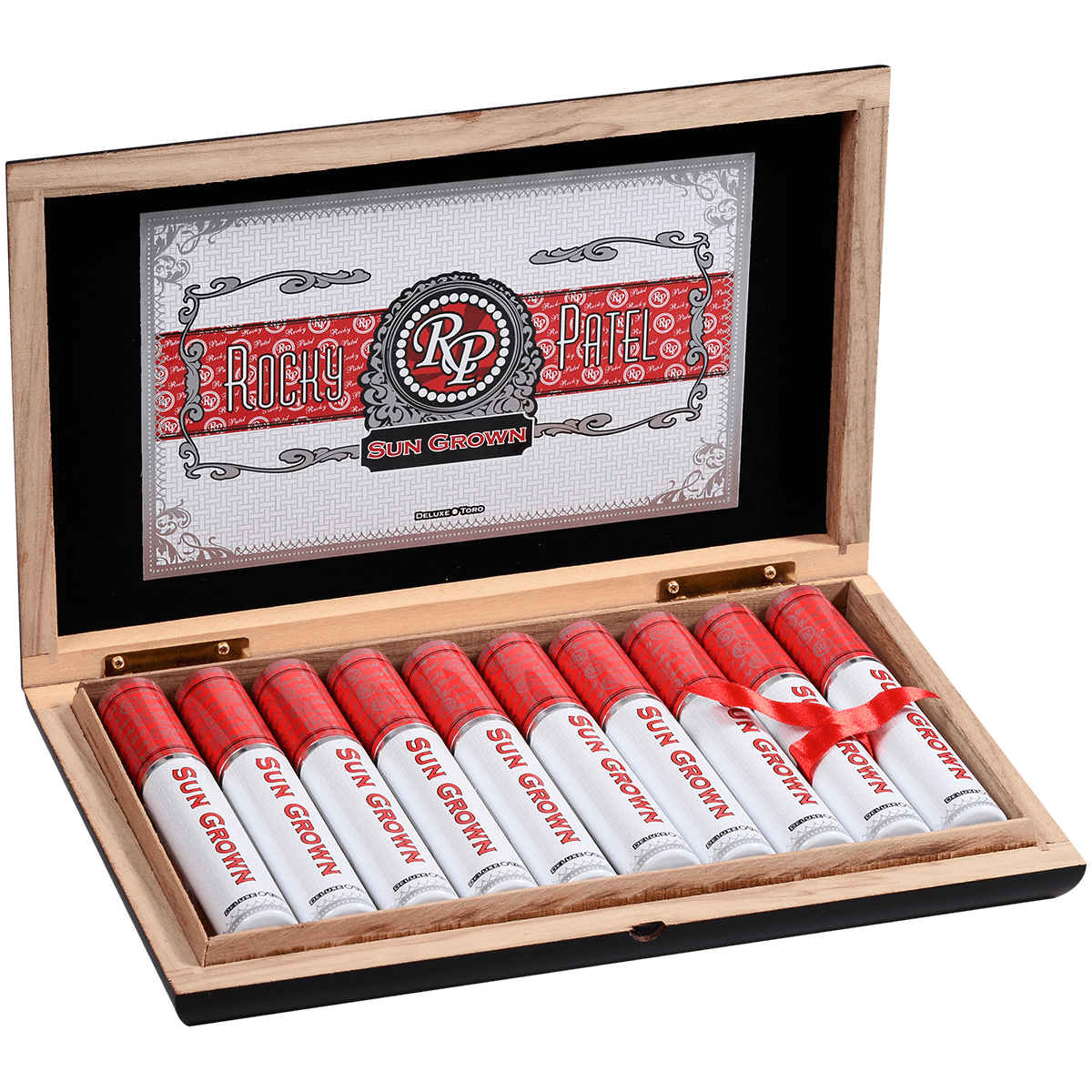 Rocky Patel Sun Grown Toro Tubos 10 Ct. Box 6.50X52