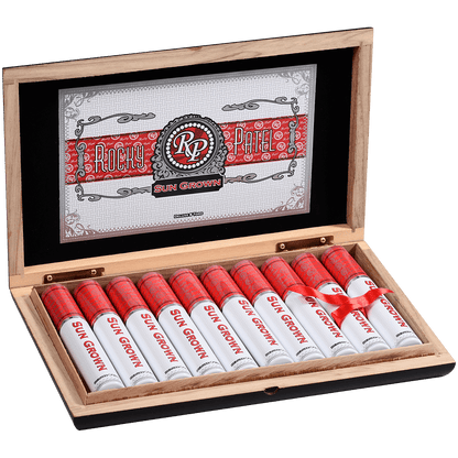 Rocky Patel Sun Grown Toro Tubos 10 Ct. Box 6.50X52