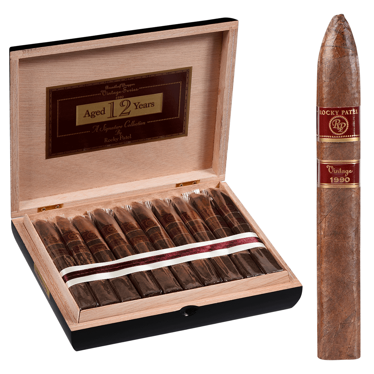 Rocky Patel Vintage 1990 Torpedo 20 Ct. Box 6.25X52