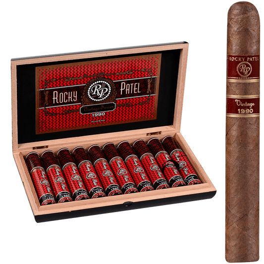 Rocky Patel Vintage 1990 Toro Tubos 10 Ct. Box 6.50X52