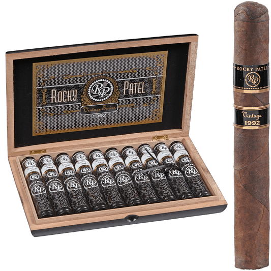 Rocky Patel Vintage 1992 Toro Tubos 10 Ct. Box 6.50X52
