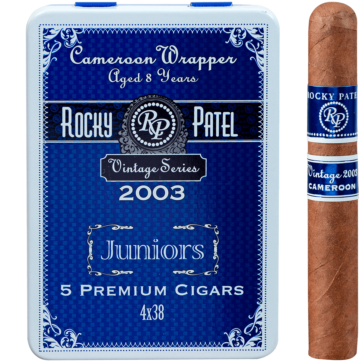 Rocky Patel Vintage 2003 Juniors 10/5 Packs 4.00X38