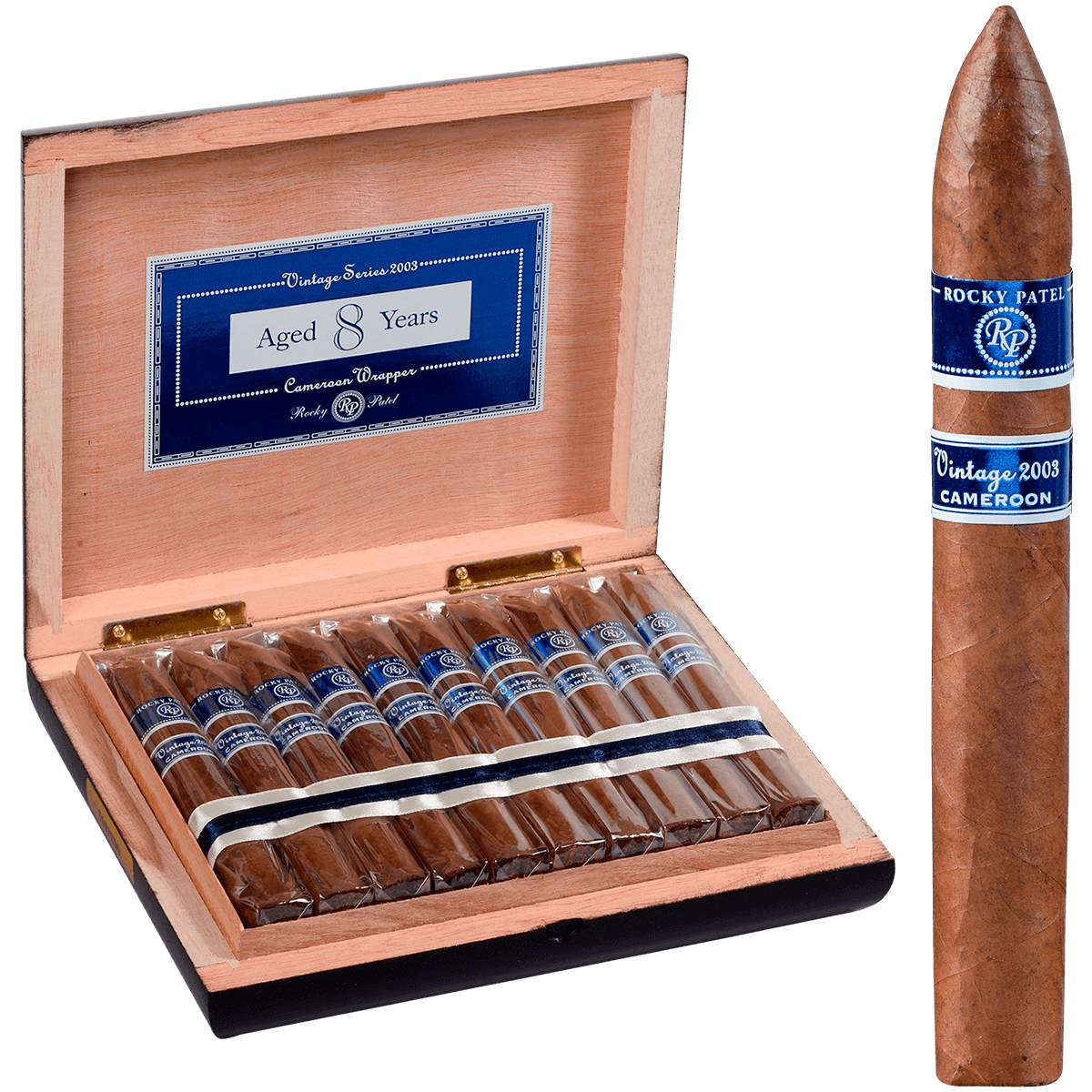 Rocky Patel Vintage 2003 Torpedo 20 Ct. Box 6.25X52