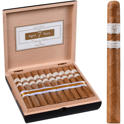Rocky Patel Vintage 1999 Connecticut Churchill 20 Ct. Box 7.00X48
