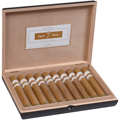 Rocky Patel Vintage 1999 Connecticut Churchill Tubos 10 Ct. Box 7.00X48