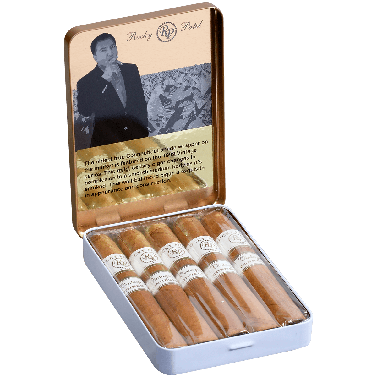 Rocky Patel Vintage 1999 Connecticut Juniors 10/5 Packs 4.00X38