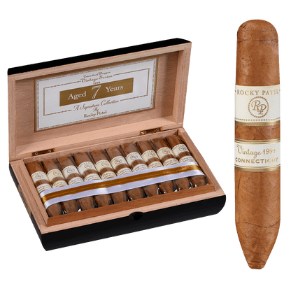 Rocky Patel Vintage 1999 Connecticut Perfecto 20 Ct. Box 4.00X48
