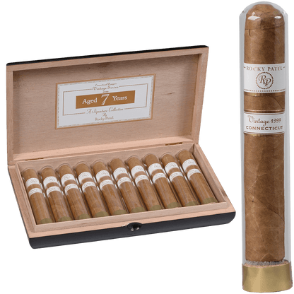 Rocky Patel Vintage 1999 Connecticut Robusto Tubes 10 Ct. 5.00X50