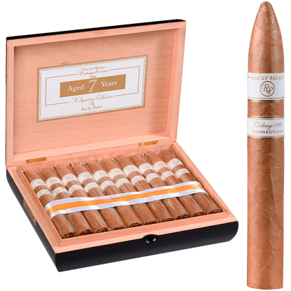 Rocky Patel Vintage 1999 Connecticut Torpedo 20 Ct. Box 6.25X52