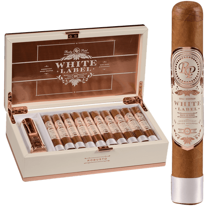 Rocky Patel White Label Robusto Gift Set 20 Ct. Box 5.00X50