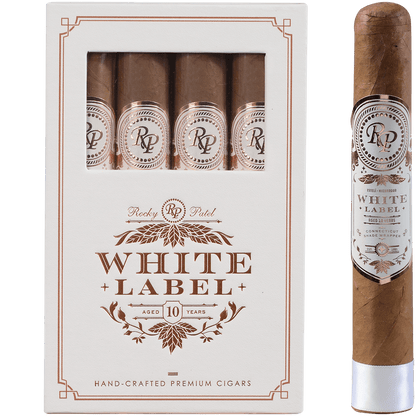 White Label Robusto Grande 4Ct Box 5.5X52