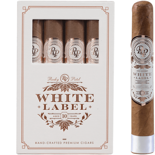 White Label Robusto Grande 4Ct Box 5.5X52
