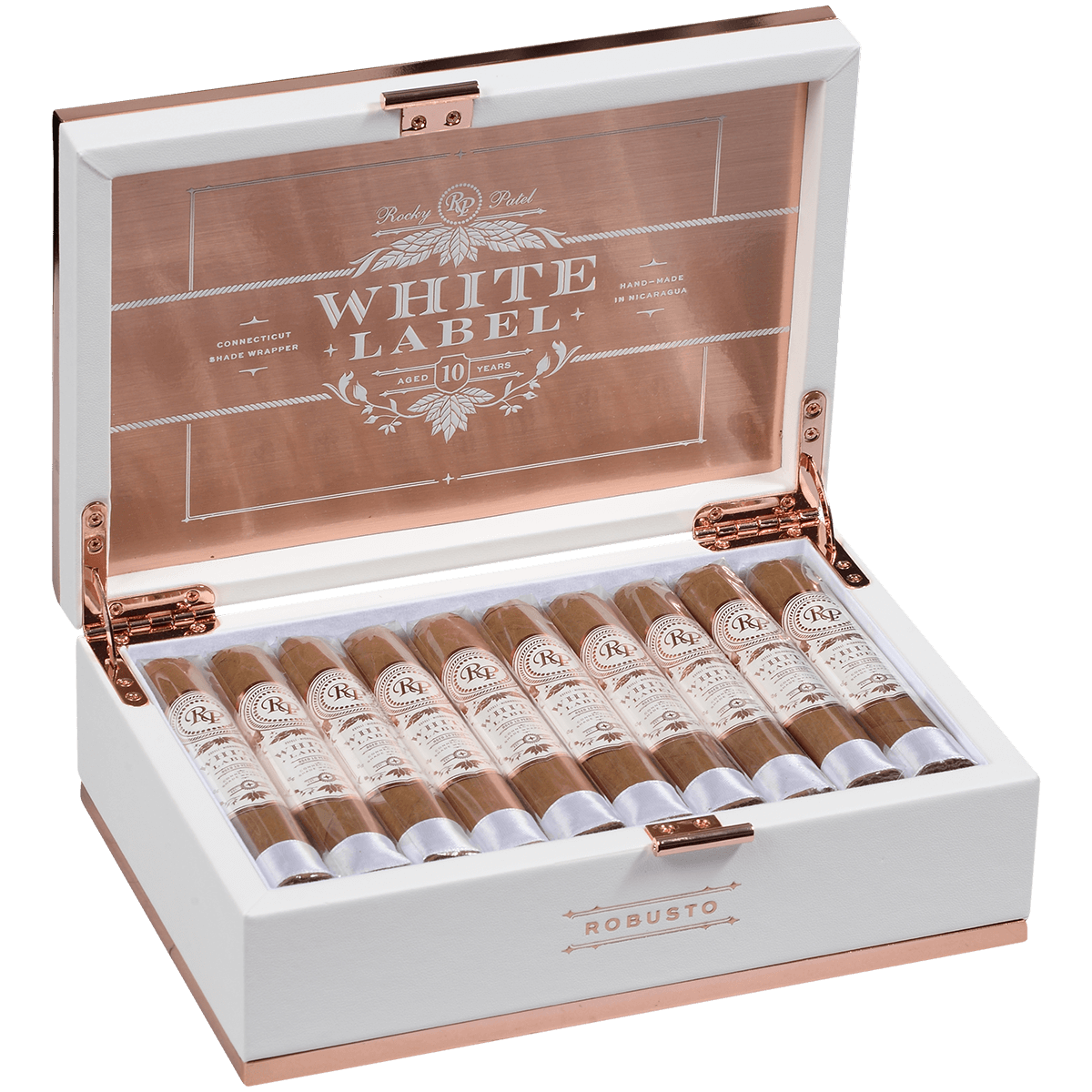 Rocky Patel White Label Robusto 20 Ct. Box 5.00X50