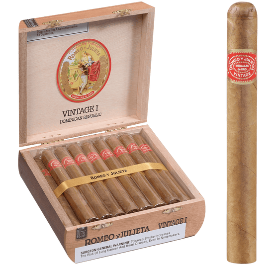 Romeo Y Julieta Vintage #1 Natural 25 Ct. Box 6.00X43