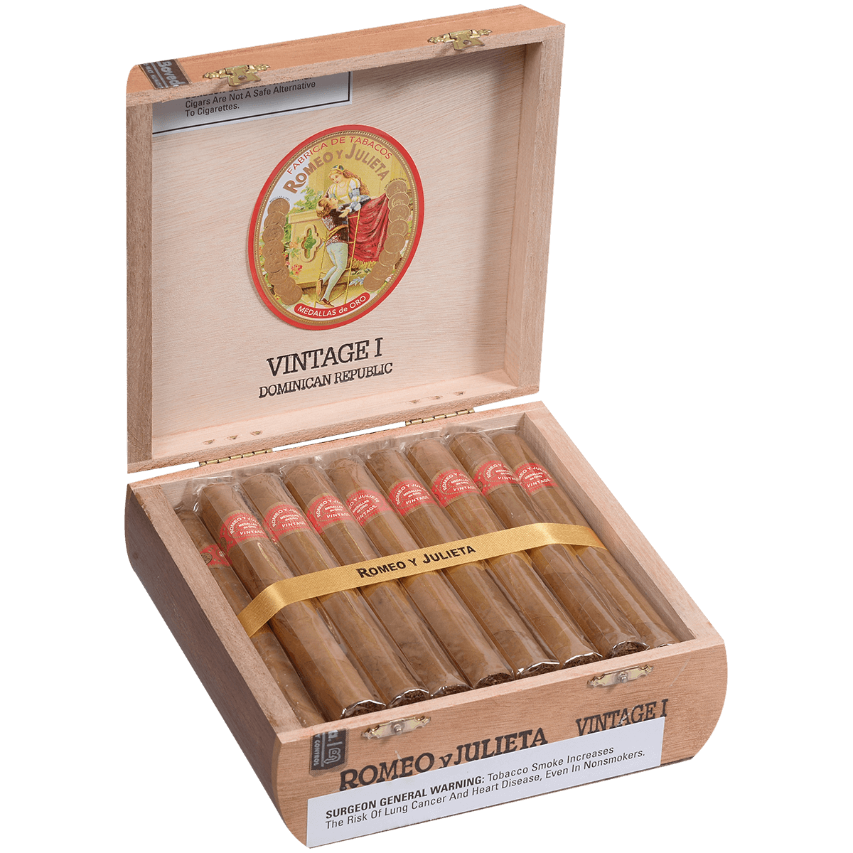 Romeo Y Julieta Vintage #1 Natural 25 Ct. Box 6.00X43