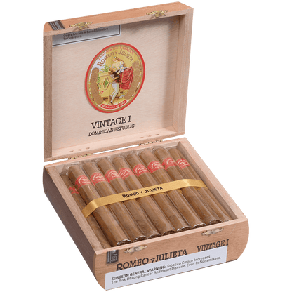 Romeo Y Julieta Vintage #1 Natural 25 Ct. Box 6.00X43