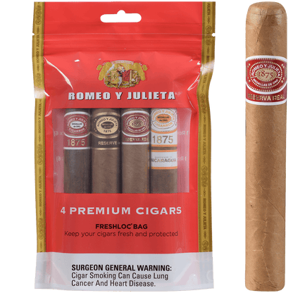 PROMO ROMEO Y JULIETA 4 CT. FRESHLOC PACK
