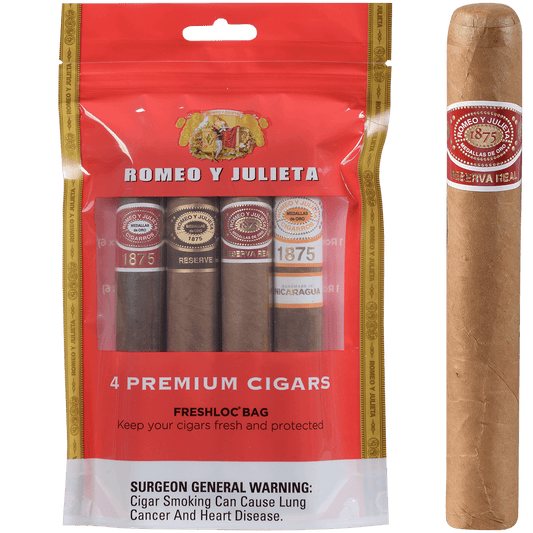 PROMO ROMEO Y JULIETA 4 CT. FRESHLOC PACK