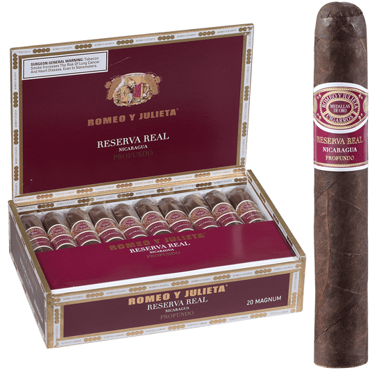 Romeo Y Julieta Reserva Real Nicaragua Profundo Magnum 20 Ct. Box 6.00X60