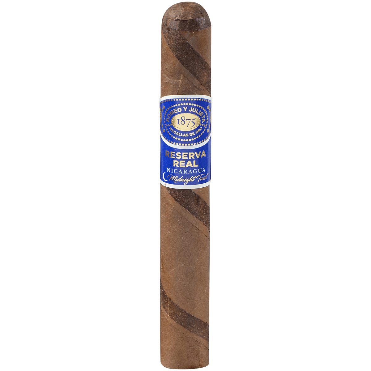 Romeo Y Julieta Reserva Real Nicaragua Midnight Twisted Toro 25 Ct. Box 6.00X54
