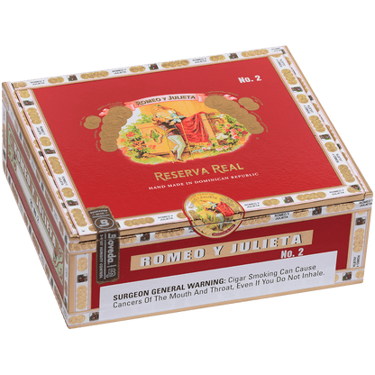 Romeo Y Julieta Reserva Real No. 2 Box Pressed 25 Ct. Box 6.13X52