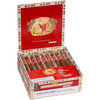 Romeo Y Julieta Reserva Real Churchill 25 Ct. Box 7.00X50