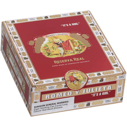 Romeo Y Julieta Reserva Real It'S A Girl Julieta Glass Tubes 10 Ct. Box