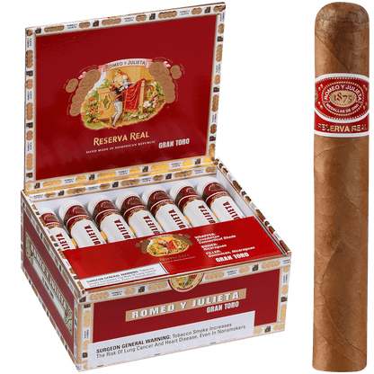 Romeo Y Julieta Reserva Real Gran Toro (Tube) 20 Ct. Box 6.00X54