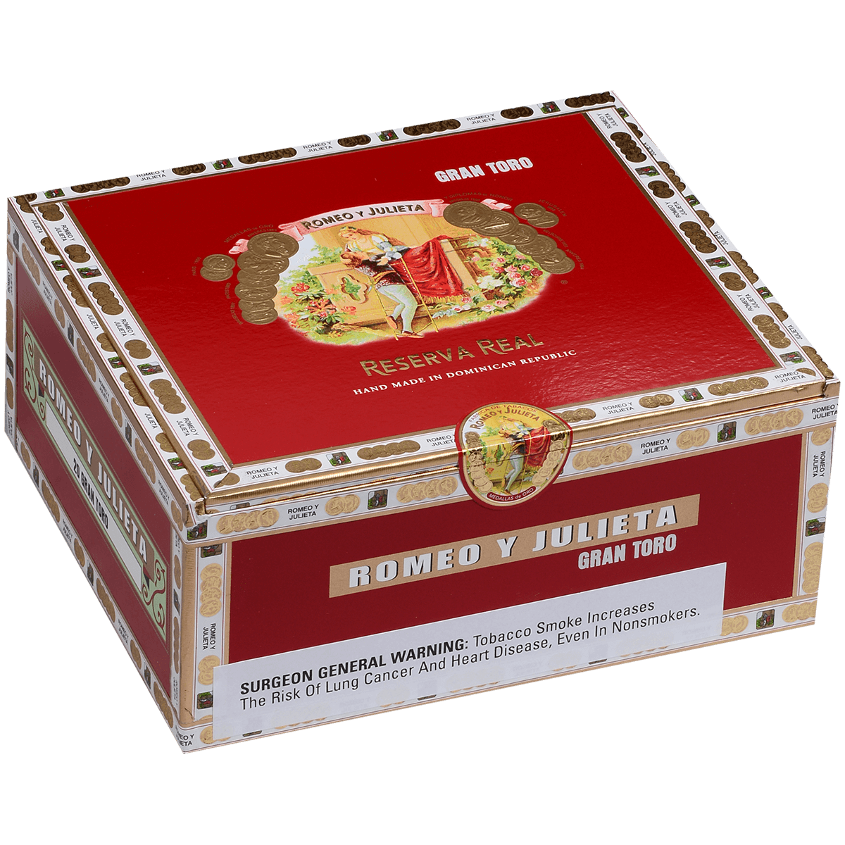 Romeo Y Julieta Reserva Real Gran Toro (Tube) 20 Ct. Box 6.00X54