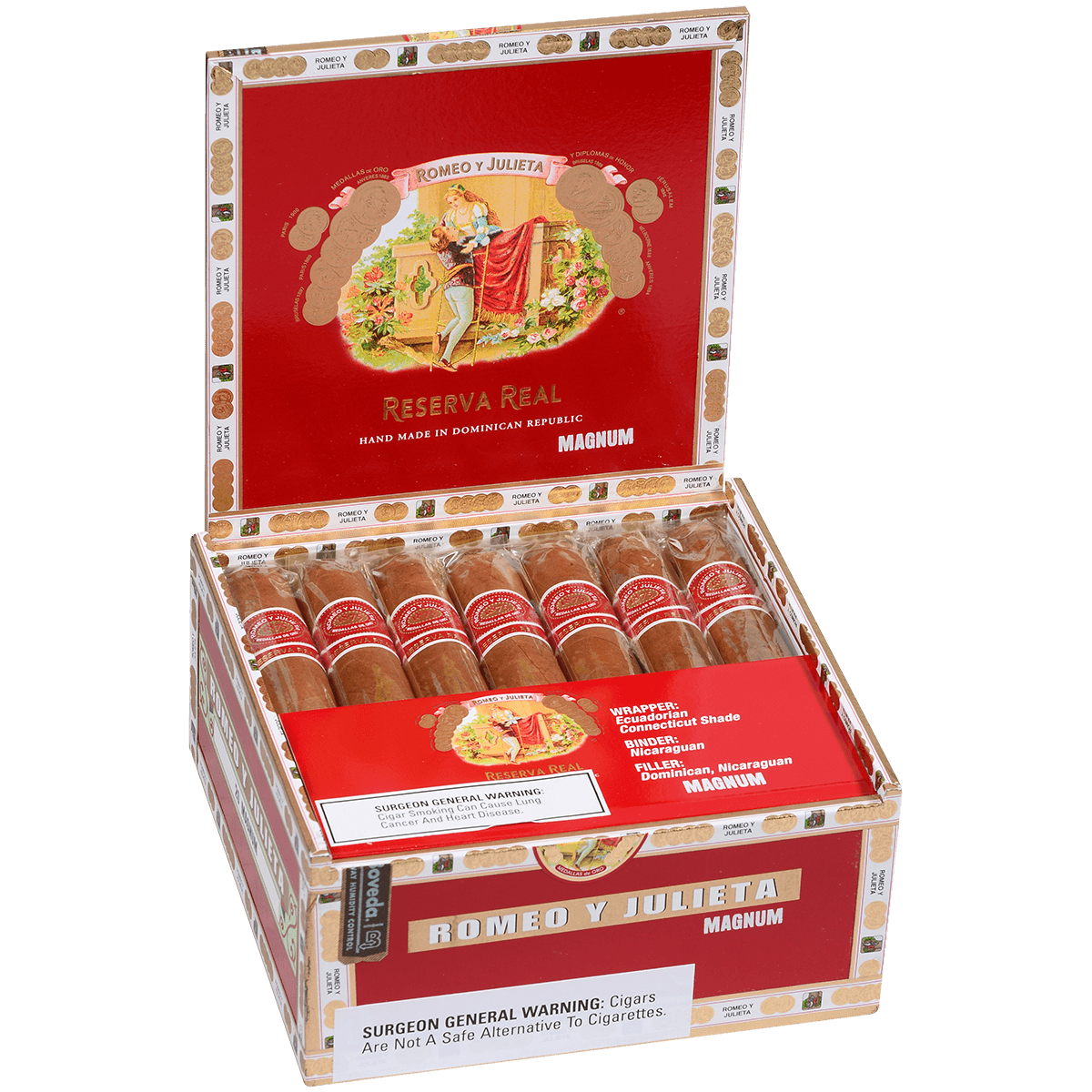 Romeo Y Julieta Reserva Real Magnum 20 Ct. Box 6.00X60