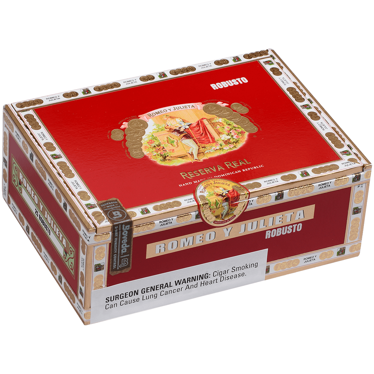 Romeo Y Julieta Reserva Real Robusto 25 Ct. Box 5.00X52