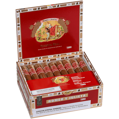 Romeo Y Julieta Reserva Real Toro 25 Ct. Box 6.00X54