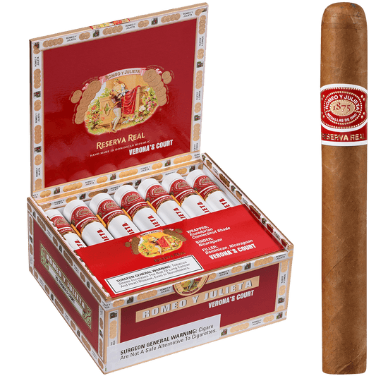 Romeo Y Julieta Reserva Real Verona'S Court Tube 20 Ct. Box 5.50X44