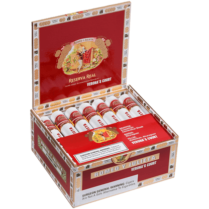Romeo Y Julieta Reserva Real Verona'S Court Tube 20 Ct. Box 5.50X44